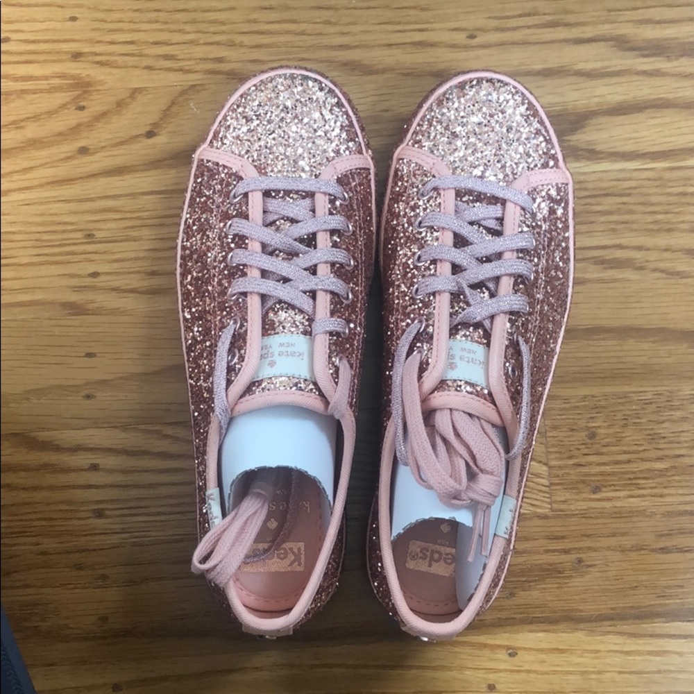 Keds Kickstart KS Glitter Rose Sneakers